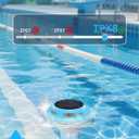 Solar Pool Thermometer Floating Easy Read, IPX8 Waterproof Digital Thermometer Wireless, Water Temperature Monitor for Swimming Pool, Hot Tub, Cold Plunge, Pond, Lake