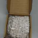 2.2 lb Natural Polished White Pebbles, 1/2 Inch Decorative White Rocks for Potted Plants Pot Filling Aquariums Outdoor Street Scape Decorative Rocks