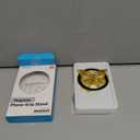 2025 Upgrade Magnetic Phone Grip for MagSafe, Butterfly Phone Grip Holder Finger Kickstand, Adapter Ring for MagSafe Included (Gold Black)