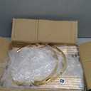 3PCS Cylinder Pedestal Stands for Parties, Gold Metal Plant Round Cylinder Stands for Party Flowers, Display Columns Pedestal Stand Cylinder Tables for Vases Birthday Party Backdrop Decorations