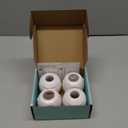 Child Safety Door Knob Cover (4 Pack) Hard-to-Remove Dual-Lock Door Handle Covers for Kids - Reusable Baby Proof Door Knob Locks - Installs Easily, No Tools Needed (White)