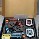 Squad Hero Rechargeable Laser Tag 360 Sensors + LCDs - Set of 4 - Easter Gift Ideas for Kids Teens and Adults Boys & Girls Family Fun - Cool Teenage Lazer Group Activity, Teen Gifts Ages 8+ Year Old