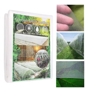 Garden Netting 10x50 FT Ultra Fine Mesh Fabric Net Protection Plant Cover Screen Vegetable Shrub Fruits Tree Flowers Bug Barrier