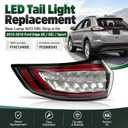 LED Tail Light Assembly for Ford Edge Titanium/Sport 2015 2016 2017 2018