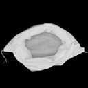 100 Pack 14x24 Inch Empty Sand Bags, White Woven Polypropylene Sandbags for Flood Control Emergency Situation Roadblock Building Construction