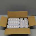 Optronics 2 Pack 6" Oval Clear 6 LED Back Up Light 2 Pin Connection BUL12CB