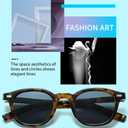 Classic Small Round Sunglasses for Women Men Retro Circle Style Tinted Sun Glasses