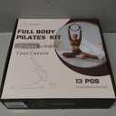 Pilates Kit for Women 13PCS, Pilates Ring Ball Resistance Bands Workout Set