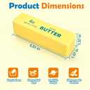2 x Slow Rising Butter Squishy, 2026 New Realistic Soft Butter Stick ,Butter Squishy Relief Fidget Toys,Slow Rebound Stress Relief Toy Gifts (1pcs-B)