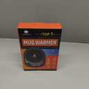 Coffee Mug Warmer - Fastest Heating & Highest Temperature, Coffee Cup Warmer for Desk Auto Shut Off, 4 Temp Settings & 1-12H Timer, Smart Electric Beverage Warmer for Coffee, Tea (Black)