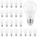 Maylaywood 14-Pack A19 LED Light Bulbs, 60W Equivalent, Daylight White 5000K, E26 Base, 850 Lumen, Non-Dimmable, 9W Bright White LED Bulb