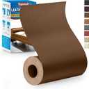 Leather Repair Patch Tape Kit, 3" x 80" Self Adhesive Leather Repair Patch for Furniture, Vinyl Kit for Car Seat, Chairs, Couch, Sofa, Boat Caramel Brown