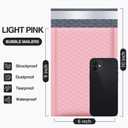 UCGOU Bubble Mailer 6x10 Inch 100 Pack Usable Size 6x9 Inch Light Pink Poly Padded Envelopes Waterproof Bubble Bags for Small Business Shipping Self Seal Mailing Envelopes for Jewelry Makeup Supplies
