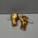 Gold Wall Sculptures - Hand Wall Mounted Decor,Unique Wall Spooky Hand Decor, Hanging Vase for Unique Decoration in Living Rooms, Entrance and Room,Palmistry vase Statue (Gold)