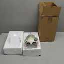 Yinns Ceramic Christmas Tree Light Up, Gnomes Christmas Tree with LED Lights, Tabletop Decor for Xmas Decoration Indoor Home Party Supplies,12 Inch