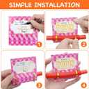 Easter Pop Tube Set Stretchy Tube Stress Relief School Classroom Prizes Easter Day Exchange Gifts for Kids Boy Girl Easter Party Favors