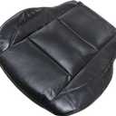 GXARTS Front Driver Bottom Replacement Seat Cover Dark Gray Microfiber Leather Compatible with Nissan Titan 2005 2006 2007 2008 2009 2010 2011 2012 2013 2014 2015