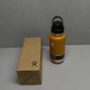 Hydro Flask Water Bottle - Insulated Stainless Steel - Wide Mouth Chug Lid, Non Spill, Leakproof in 32 Oz Fossil Brown