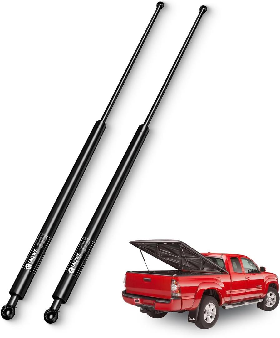 28Inch 400Lb/1779N Gas Struts Spring Lift Support Shocks for Heavy Duty Tonneau Cover Trailer are Truck Cap Murphy Bed RV Bed Door Window Floor Hatch Toolbox Lid, 2pcs (Application: 385-415lb)