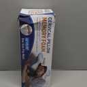 Cervical Neck Pillow for Pain Relief – Ergonomic Memory Foam Pillow for Side Sleeper Contour Orthopedic Bed Pillow for Neck Support with Cooling Cover – Ideal Christmas Birthday Gift for Women Men