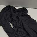 Women Wrap Tie Top Y2k Long SLeeve Ballet Workout Yoga Shirt Coquette Blouses (Medium, Black)