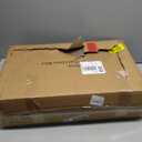 Stainless Steel Litter Box, Extra Large Litter Boxes for Big Cats, XL Metal Cat Litter Box with Lid, Anti-Urine Leakage, Non-Sticky, Include Cat Mat and Litter Scoop (Gray)