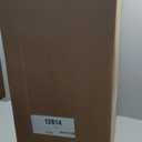 Baxton Studio Lesia Modern Bohemian Natural Brown Rattan and Walnut Brown Finished Wood Counter Stool