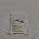 Hotop 100 Pcs Artificial Jasmine Flower Beads Coral Flower Shell Beads for Jewelry Making Necklace Bracelet Supplies Scrapbooking DIY Crafts Wedding Decors(Ivory,7 x 9 mm)