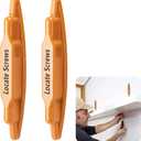 moonoom 2 Pcs Stud Finder Magnet, Powerful Magnetic Stud Detector, Compact Wall Metal Finder Tool for Drywall Construction Marking and Mounting