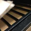 No Pawblems 55" Extra Tall Pet Gate for Cat/Dog, 29-40" Wide Auto Close Tall Dog Gate for Doorways/Hallways, 1.37" Ultra Narrow Spacing, NO Drilling Pressure Mounted, Black