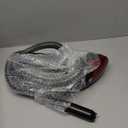 Orion Motor Tech Fuel Transfer Pump, 3.2GPM Electric Gas Can Pump, 51" Hose Auto-Shutoff Nozzle, USB-C & AA Battery (NO BATTERIES INCLUDED) Powered, 4 Adapters for Gasoline, Diesel, Kerosene, Red