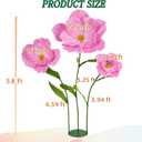 5.8 Ft Giant Artificial Flowers for Decoration,Large EVA Flower Decor,Wedding Arrangements, Birthday Party Banquet Background,Hotel,Office,Window Display(Pink)