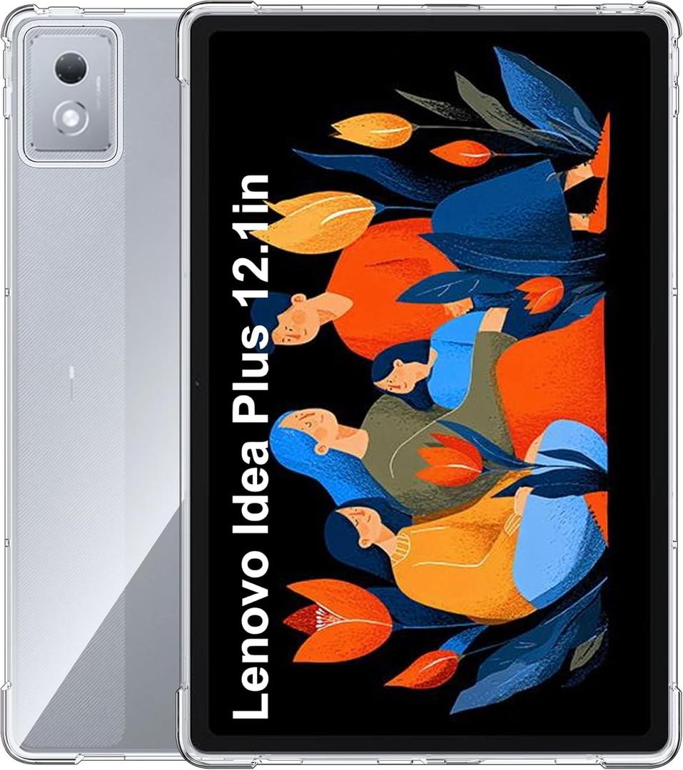 for Lenovo Idea Plus 12.1 inch Case, Lightweight,Quality TPU,Transparency, Anti-Scratch Shockproof (transparent)