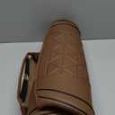 Leather Front Car Seat Cover - Bottom Car Seat Covers Fully Wrapped, Non-Slip, Luxury Appearance and Comfort, Fits Most Vehicles, 2 Pack, Brown