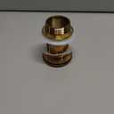 Brass Freestanding Tub Drain, Pop Up Freestanding Tub Drain Plug, Fits Most Freestanding Tub Drain Kits (Brushed Gold)
