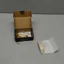 QOGRISUN 2-Pack Solid Brass Cabinet Bin Pulls, Gold Cup Drawer Dresser Handles,3-Inch Hole Center, 3-3/5-Inch Overall Length, Kitchen Cupboard Konbs Hardware, Brushed Brass Finish