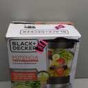 BLACK+DECKER PowerCrush Multi-Function Blender with 6-Cup Glass Jar, 4 Speed Settings, Silver 
