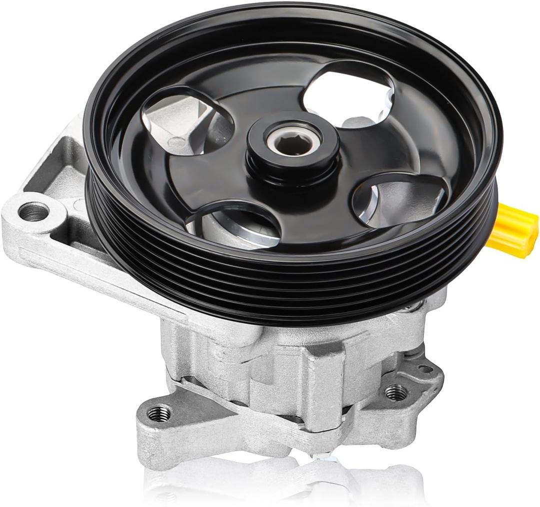 21-120 Power Steering Pump with Pulley, Fit for R350 ML350 E350 GL450, 3.0L 3.5L 4.7L 5.5L, 2007 2008 2009 2010 2011 2012, Power Assist Pump Replace for 21-120, 0054662001, 30-1331