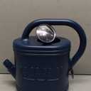 2 Gallon Watering Can, Outdoor Watering Can for Plants, Garden Water Can with Removable Long Spout and Stainless Steel Sprinkler Head, Large Water Can for Greenhouse (Dark Blue, 2 Gallon)