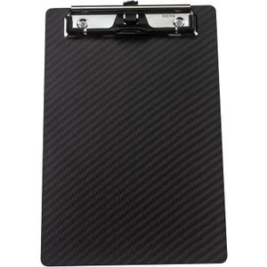 Carbon Fiber Memo Clipboard with Pen Holder,Small Clip Boards 6x9 with 304 Low Profile Clip,Mini Clipboards A5 Half Letter Size for Home,Restaurants,Offices,Schools,Hospitals,Factory