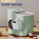 Ice Scoop Holder for Ice Machine & Freezer, Medium Magnetic Scoop Holder Fits Countertop Ice Makers, Ice Buckets, Ice Cream Scoops, L 4.92 x W 3.35 x H 5.24