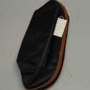 Travel Makeup Bag  Large Cosmetic Organizer with Waterproof Nylon, Smooth Double Zipper & Tear-Resistant Lining, Toiletry Pouch for Women (Black)