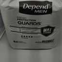 Depend Guards Incontinence Pads for Men, Maximum Absorbency, 168 Count