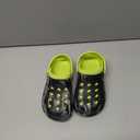 Capelli New York Boys Two Tone Injected EVA Clogs with Backstrap, Tie Dye Swirl Lime, Size 12