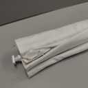 LazBlinds No Drill Roman Shades for Windows, Cordless Light Filtering Window Shades with UV Protection, Polyester Fabric for Bedroom & Living Room, 35" W x 64" H, Off White