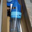 Pool Vacuum for Above Ground Pool, 1427 GPH Powerful Stable Suction, Telescopic Pole up to 90.7", 1H Runtime, Cordless Pool Vacuum for Inground Pools, Extra-Large Filter, Ideal for Leaves/Sand/Debris