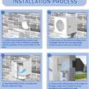 Dryer Duct Lint Trap, Metal Indoor Dryer Vent Kit- Airtight Filter Box with 4" 5FT Flexible Dryer Vent Duct Hose, Clamps & Brush for Laundry Room Exhaust Vent