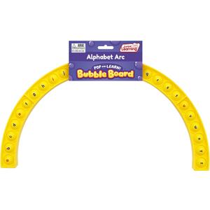 Junior Learning Alphabet Arc Bubble Board, Double-Sided, Ages 4-7, Letter Recognition, K-2