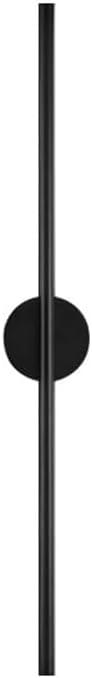 Minimalist Linear Wall Light Aluminum Modern LED Long Strip Wall Sconce, Indoor Slender Wall Mounted Lamps for Bathroom Corridor Aisle Living Room Background Bedroom Bedside Bar, 100cm