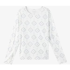 HANG TEN Women's Long Sleeve Shirt - Lightweight Quick Dry Rash Guard - Sun Protection Shirt - Beach - Hiking - Outdoor (XX-Large, White)